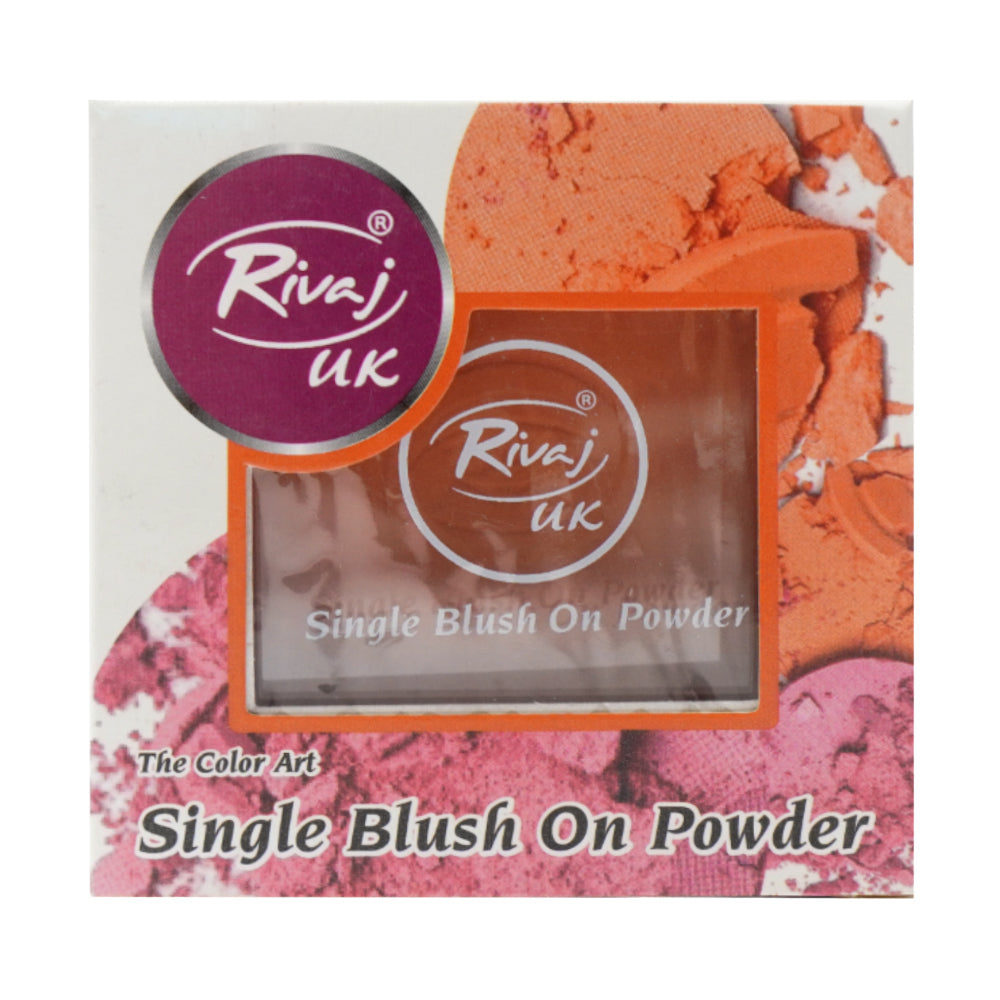 RIVAJ MATTE SINGLE BLUSH -ON 015 | Best Price in Pakistan original skincare product Pakistan