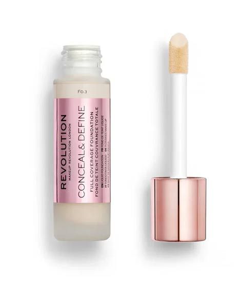 Revolution | Conceal & Define Foundation | F0.3 | Best Price in Pakistan original skincare product Pakistan