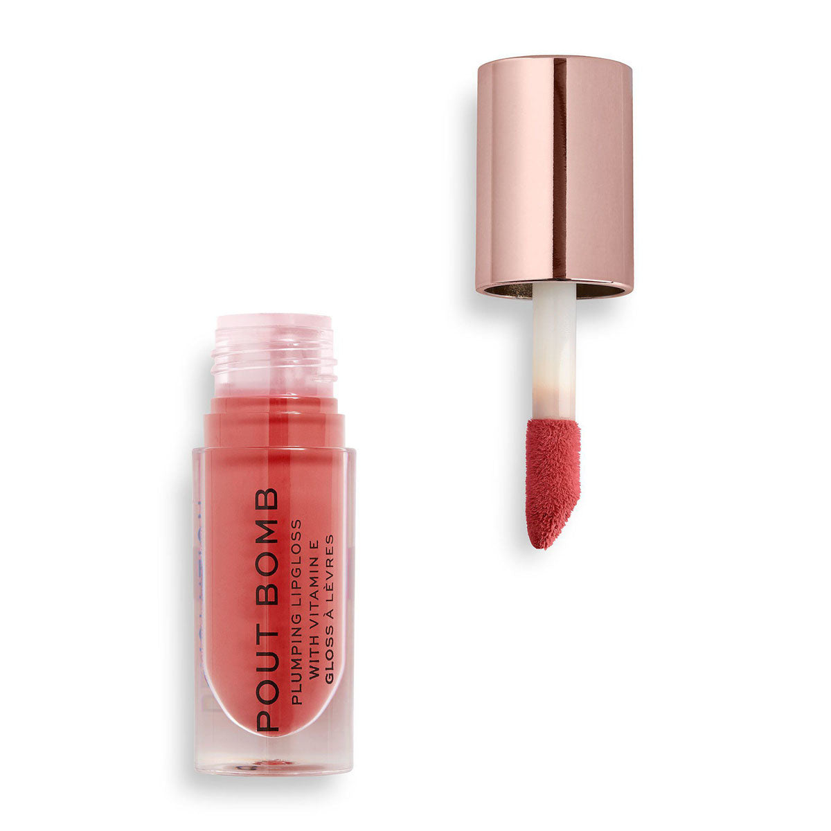 Revolution | Pout Bomb Plumping Gloss | Peachy Coral | Best Price in Pakistan original skincare product Pakistan Main image