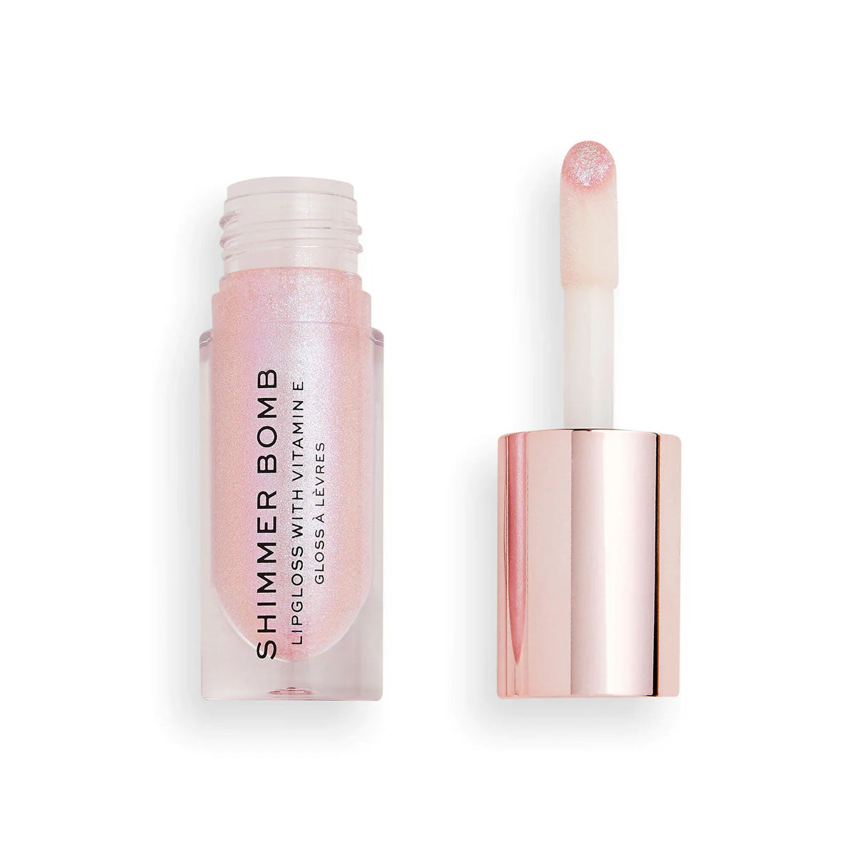 Revolution | Revolution Shimmer Bomb Lip Gloss | Sparkle Pink | Best Price in Pakistan original skincare product Pakistan مرکزی تصویر