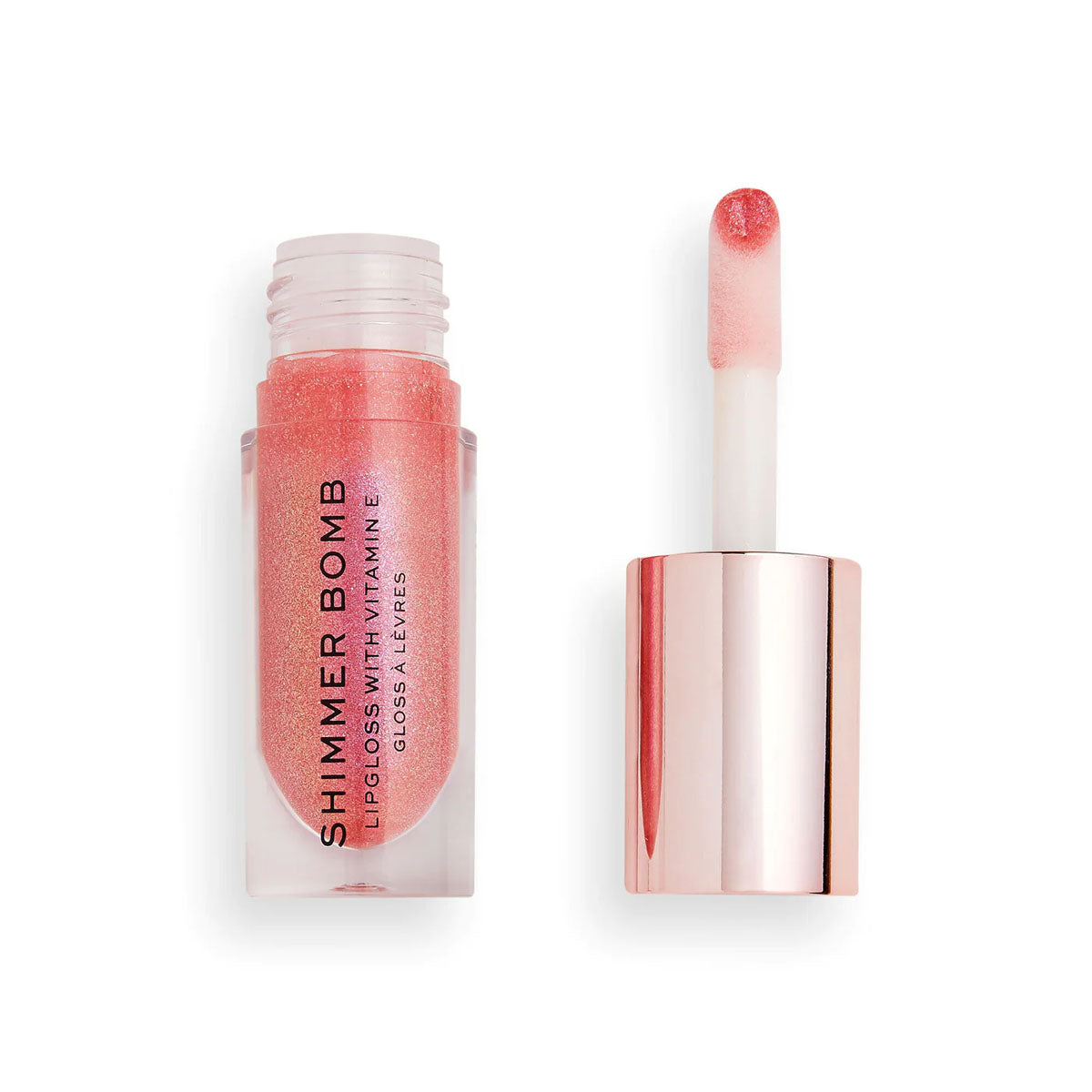 Revolution | Revolution Shimmer Bomb Lip Gloss | Day dream Pink | Best Price in Pakistan original skincare product Pakistan مرکزی تصویر