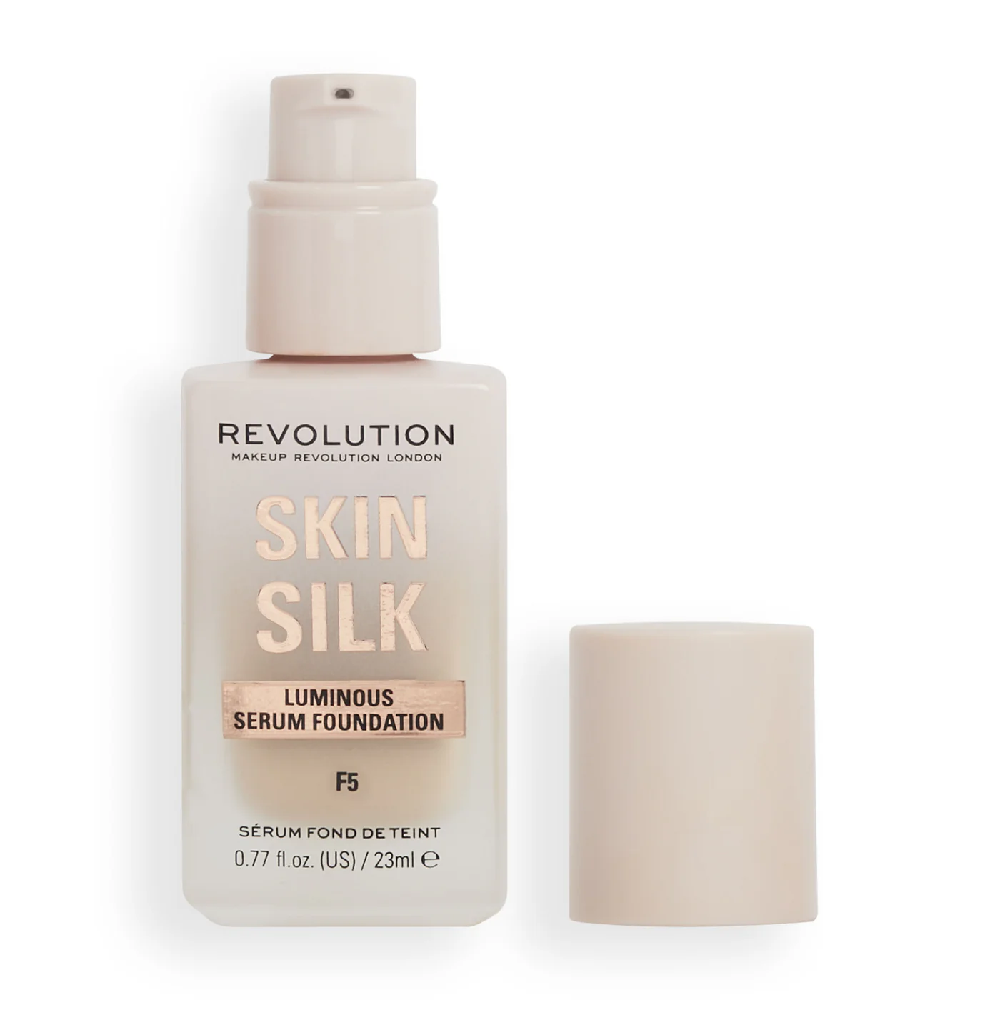 Revolution | Skin Silk Serum Foundation F5 | Best Price in Pakistan original skincare product Pakistan