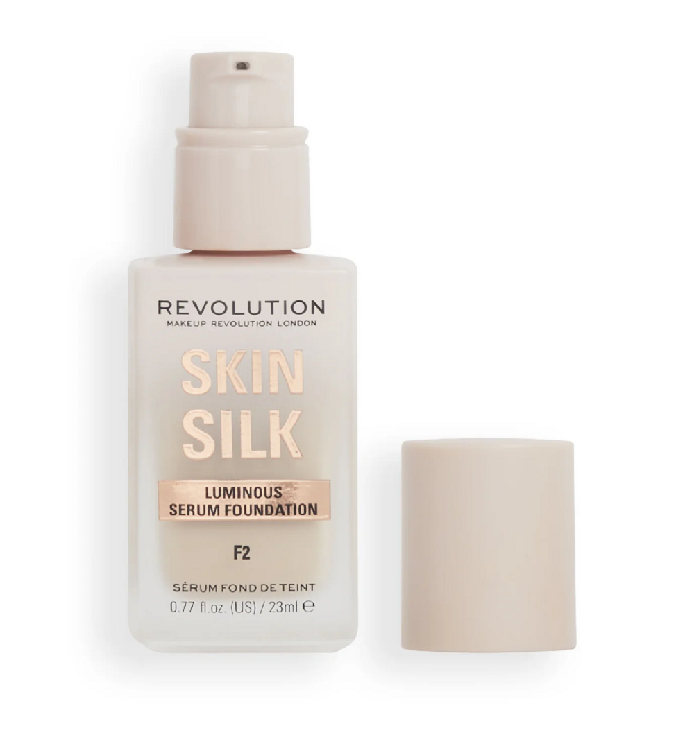 Revolution | Skin Silk Serum Foundation F2 | Best Price in Pakistan original skincare product Pakistan مرکزی تصویر
