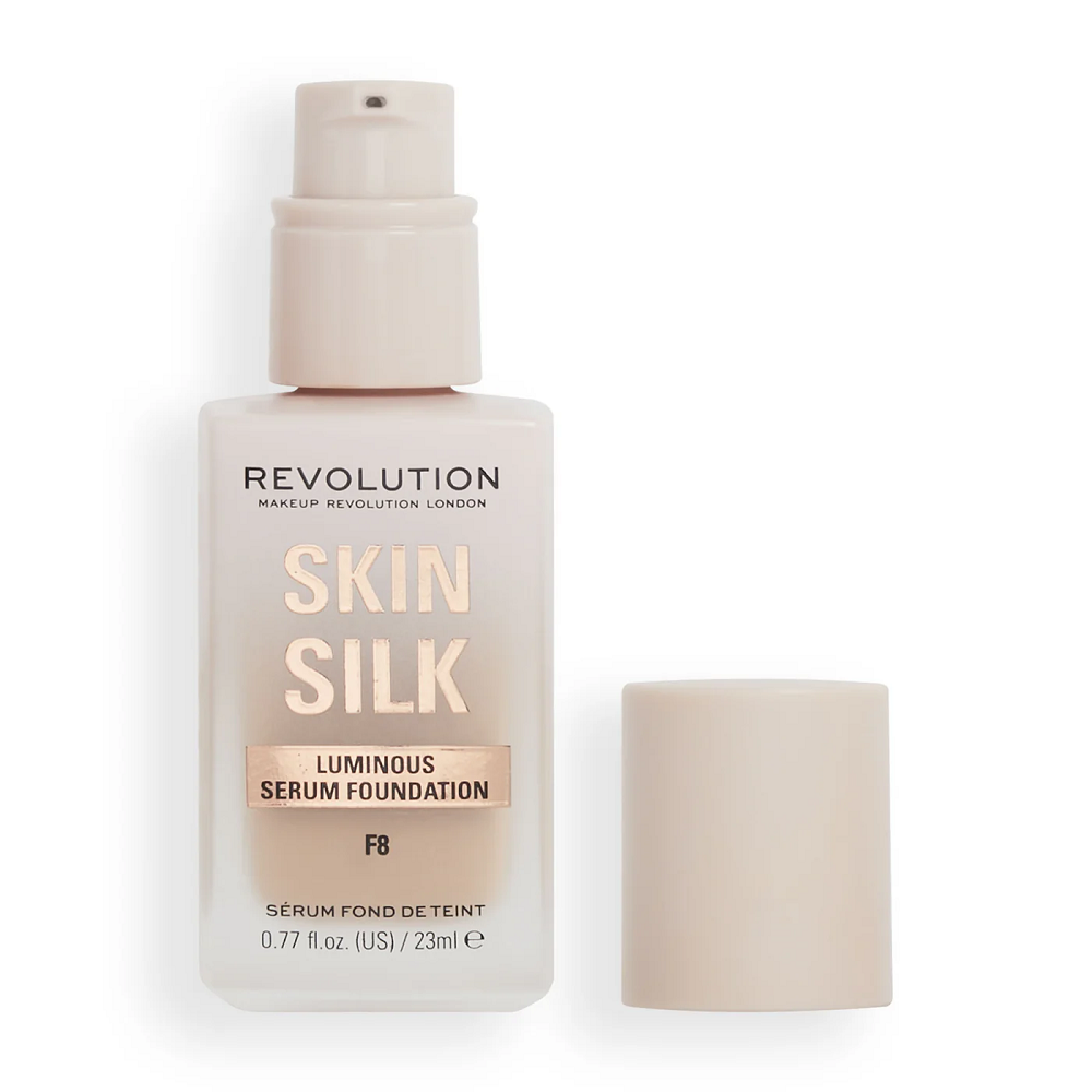 Revolution | Skin Silk Serum Foundation F8 | Best Price in Pakistan original skincare product Pakistan مرکزی تصویر