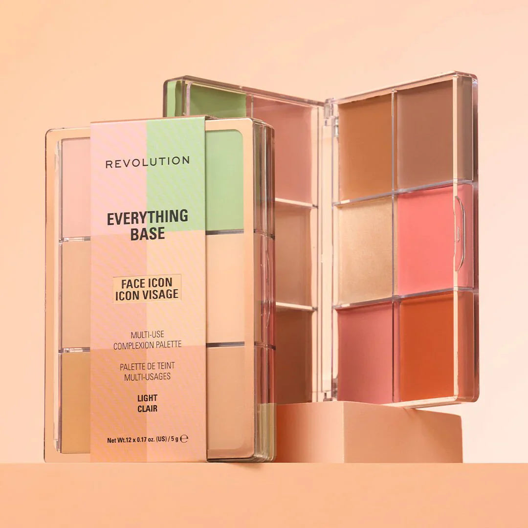 Revolution | Everything Base Face Icon Palette | Light | Best Price in Pakistan original skincare product Pakistan