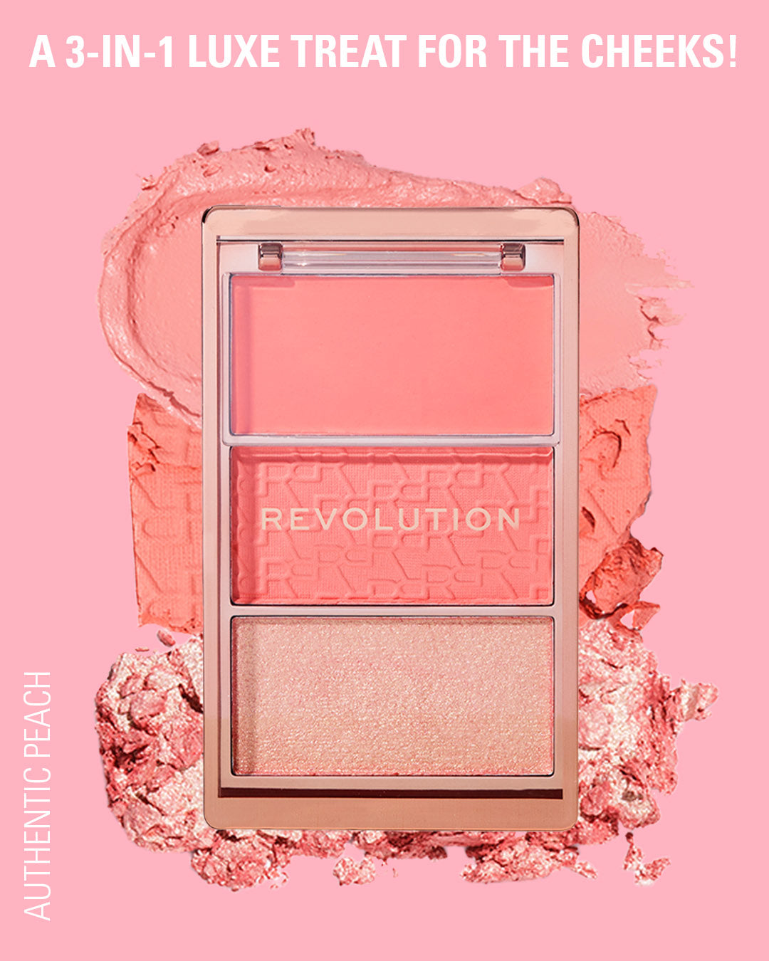Revolution | Blush Icon Palette | Authentic Peach | Best Price in Pakistan original skincare product Pakistan