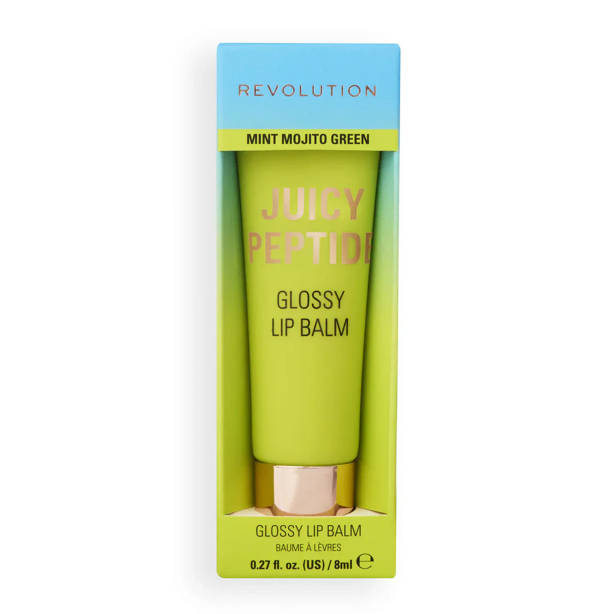 Revolution | Peptide Lip Balm | Mint Mojito Green | Best Price in Pakistan original skincare product Pakistan Main image