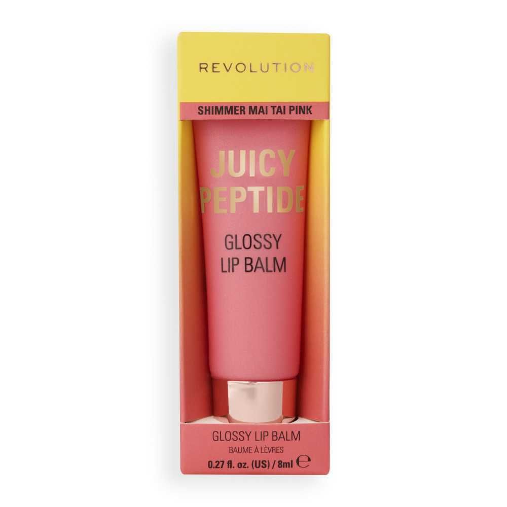 Revolution | Peptide Lip Balm | Shimmer Mai Tai Pink | Best Price in Pakistan original skincare product Pakistan