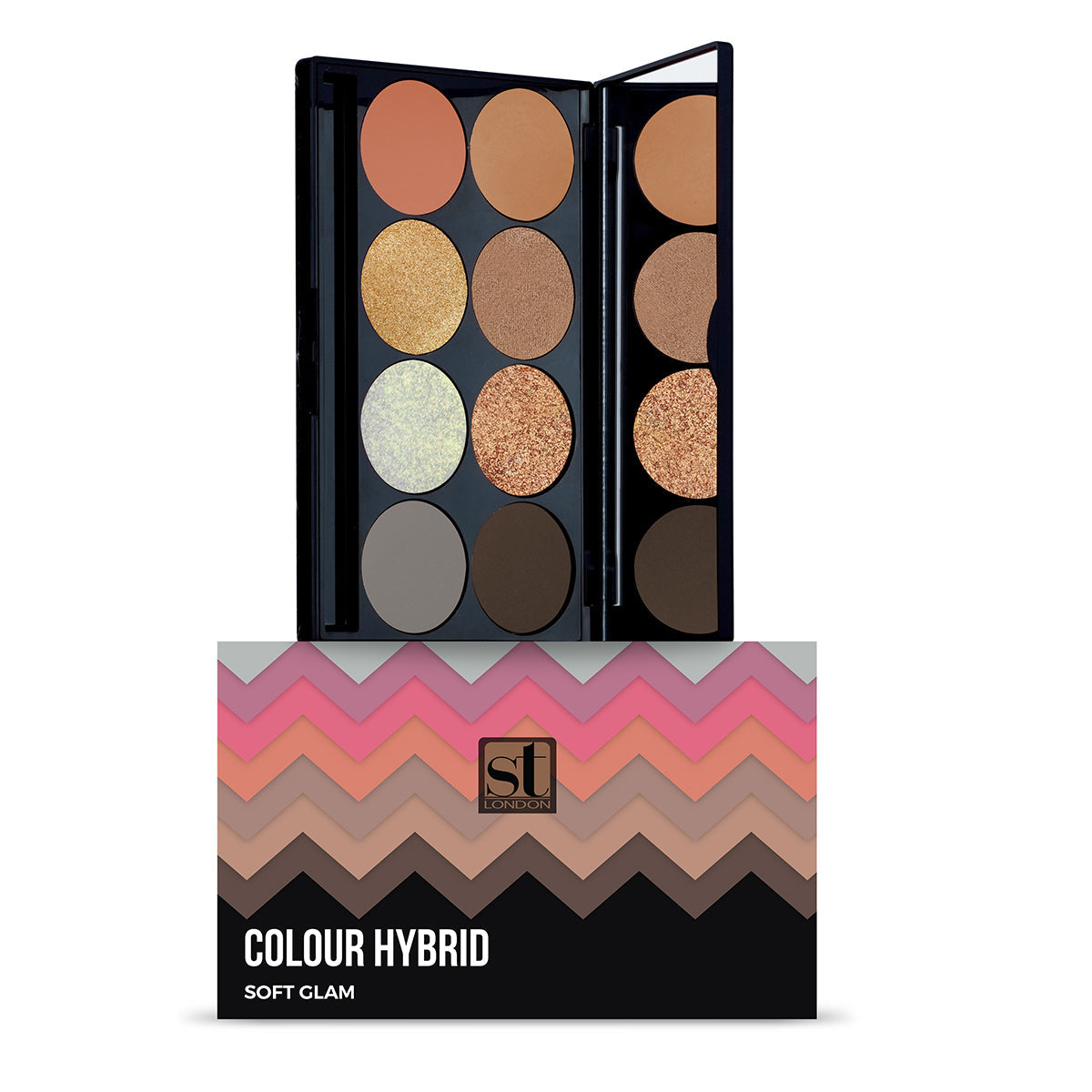 ST London | Colour Hybrid Palette | Soft Glam | Best Price in Pakistan original skincare product Pakistan مرکزی تصویر