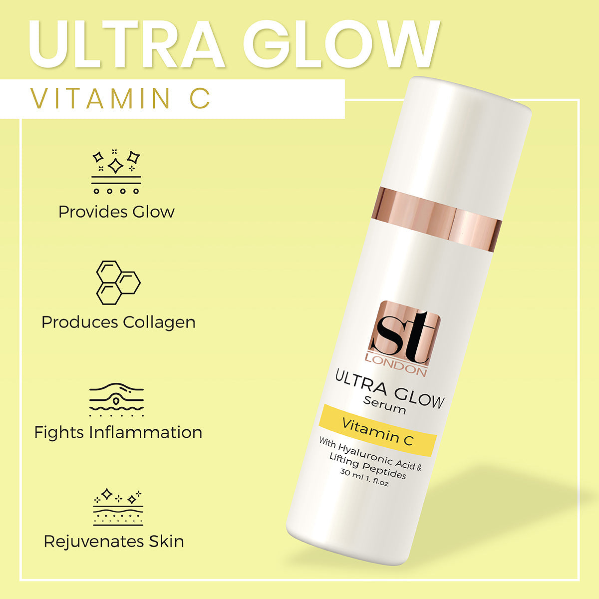 ST London Ultra Glow Serum 30 ML | Best Price in Pakistan original skincare product Pakistan
