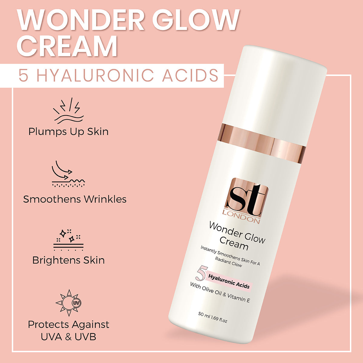ST London Wonder Glow Cream 50 ML | Best Price in Pakistan original skincare product Pakistan مرکزی تصویر