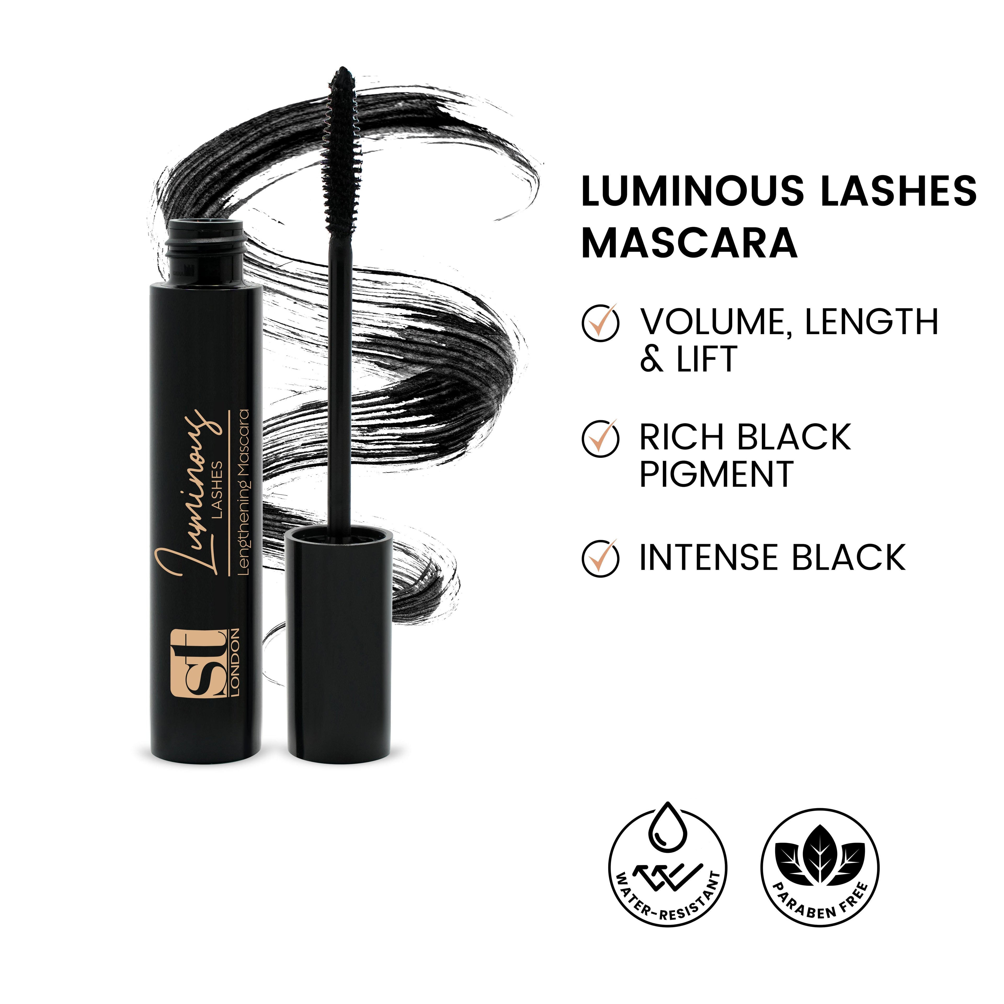ST London | Luminous Lashes Mascara | Best Price in Pakistan original skincare product Pakistan