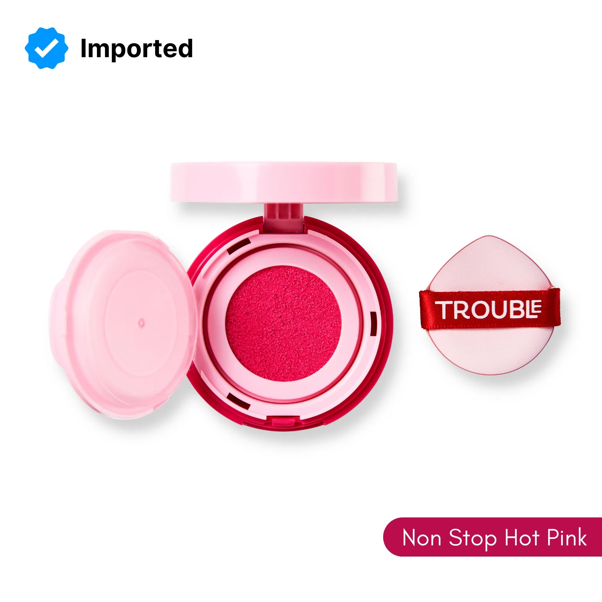 Trouble Maker Press Play Blush Cushion | Best Price in Pakistan original skincare product Pakistan مرکزی تصویر