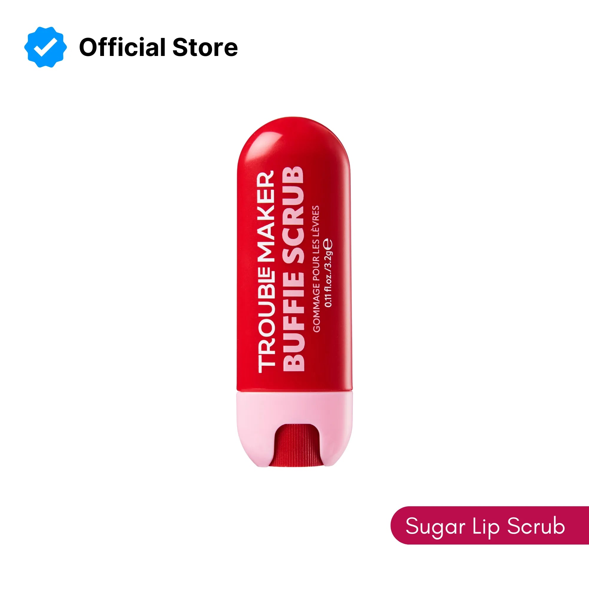 Trouble Maker Buffie Sugar Lip Scrub | Best Price in Pakistan original skincare product Pakistan مرکزی تصویر