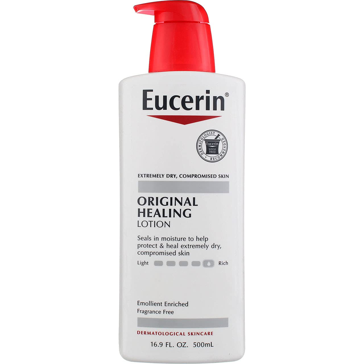 Eucerin Original Healing Lotion Extreme Dry Compromised Skin 500Ml | Best Price in Pakistan original skincare product Pakistan