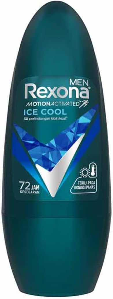 Rexona | Deodorant Roll On Men Ice Cool | 45Ml | Best Price in Pakistan original skincare product Pakistan
