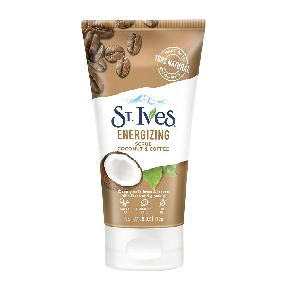 St. Ives |  Scrub Coconut & Coffee Energizing | 170g | Best Price in Pakistan original skincare product Pakistan مرکزی تصویر
