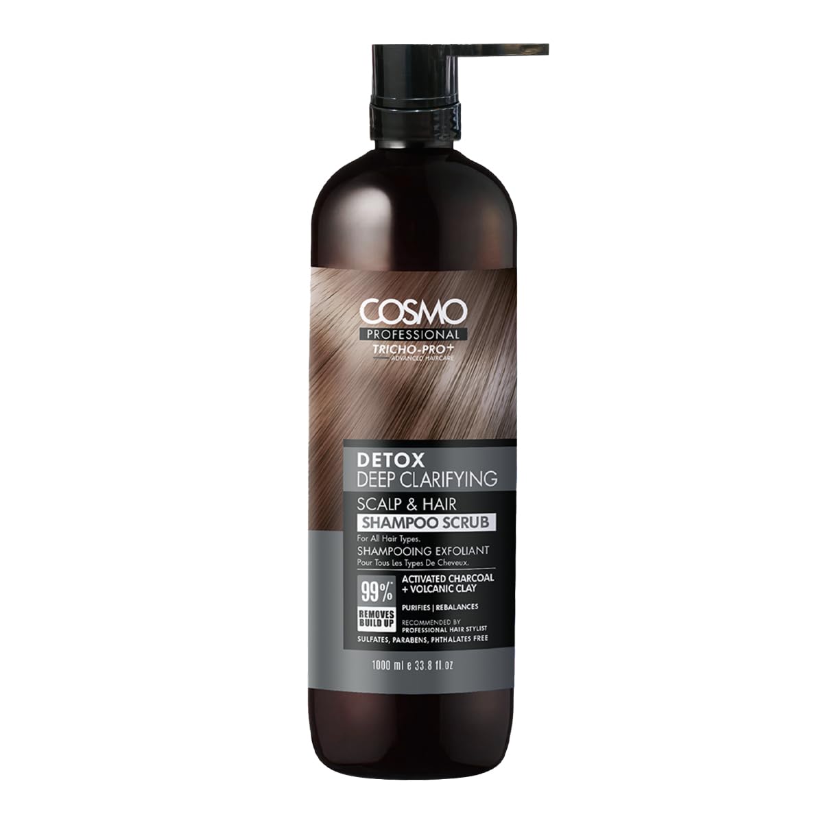 Cosmo Professional Detox Deep Clarifying Shampoo | 1000ml | Best Price in Pakistan original skincare product Pakistan