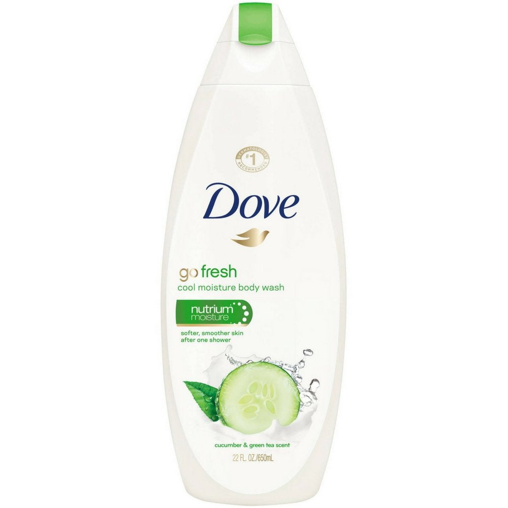 Dove Body Wash Usa Refreshing Cucumber & Green Tea Nourishing 650ml | Best Price in Pakistan original skincare product Pakistan مرکزی تصویر