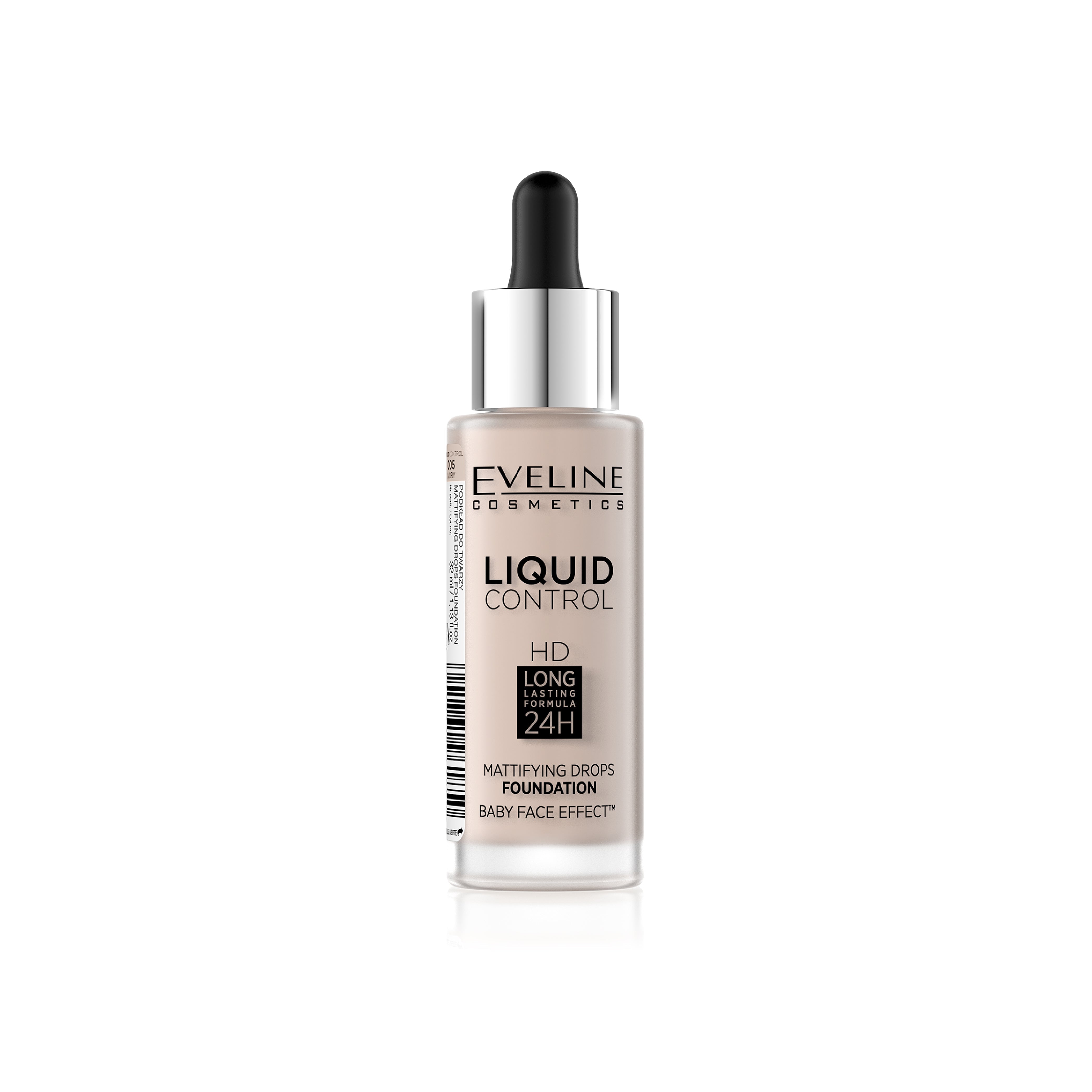 EVELINE LIQUID CONTROL MATTIFYING DROPS FOUNDATION 05 | Best Price in Pakistan original skincare product Pakistan Main image