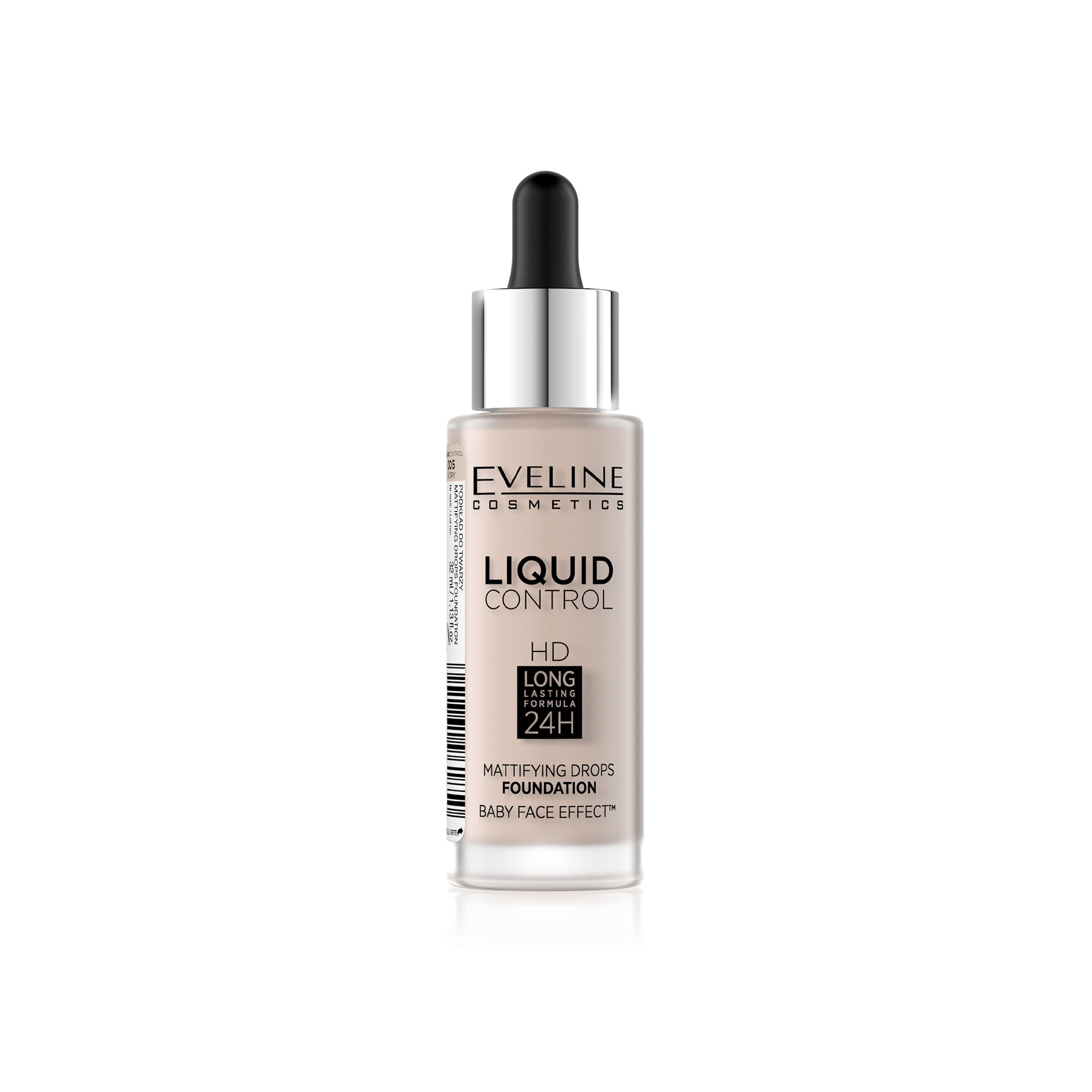 EVELINE LIQUID CONTROL MATTIFYING DROPS FOUNDATION 05 | Best Price in Pakistan original skincare product Pakistan
