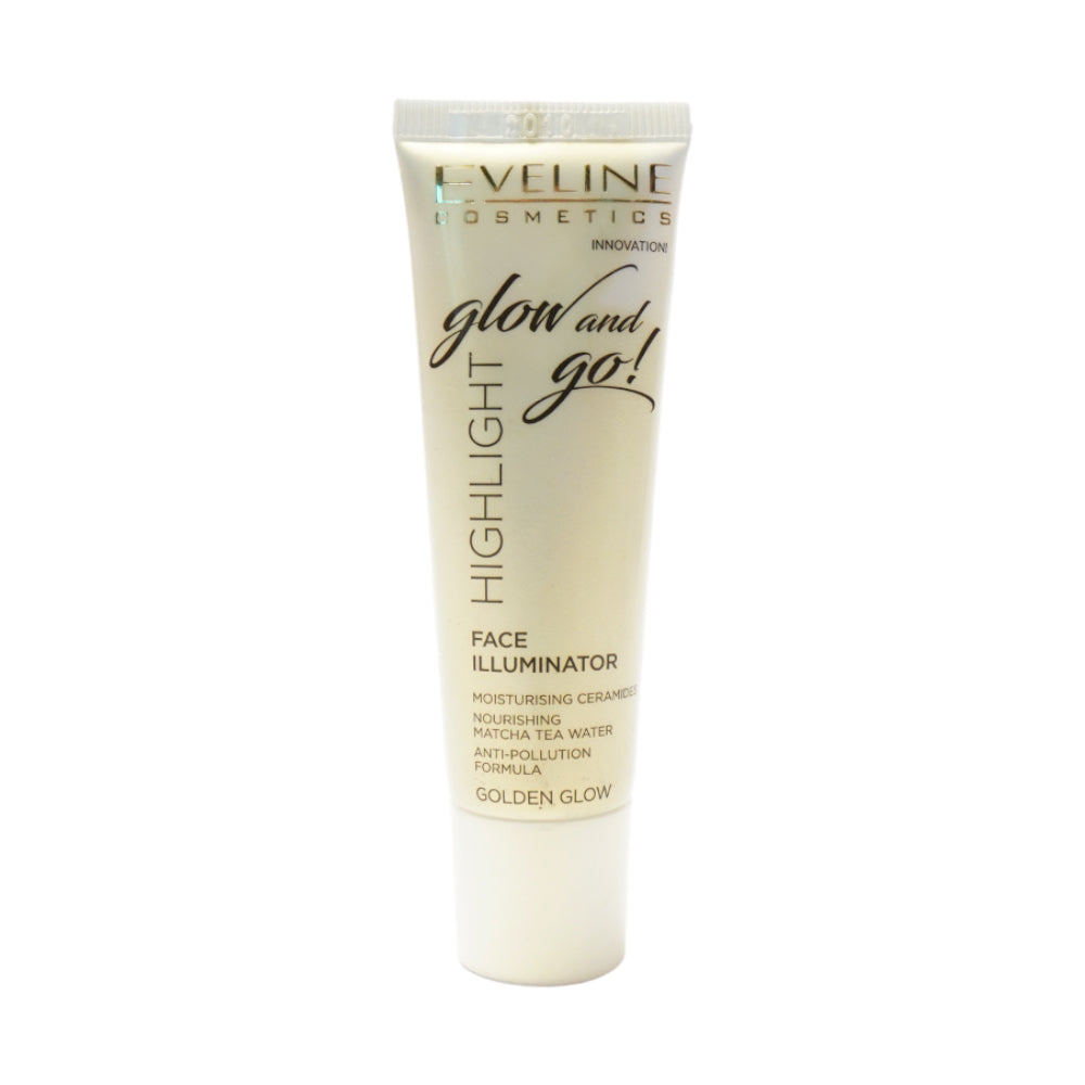 EVELINE FACE ILLUMINATOR GLOW AND GO GOLDEN GLOW 20ML | Best Price in Pakistan original skincare product Pakistan
