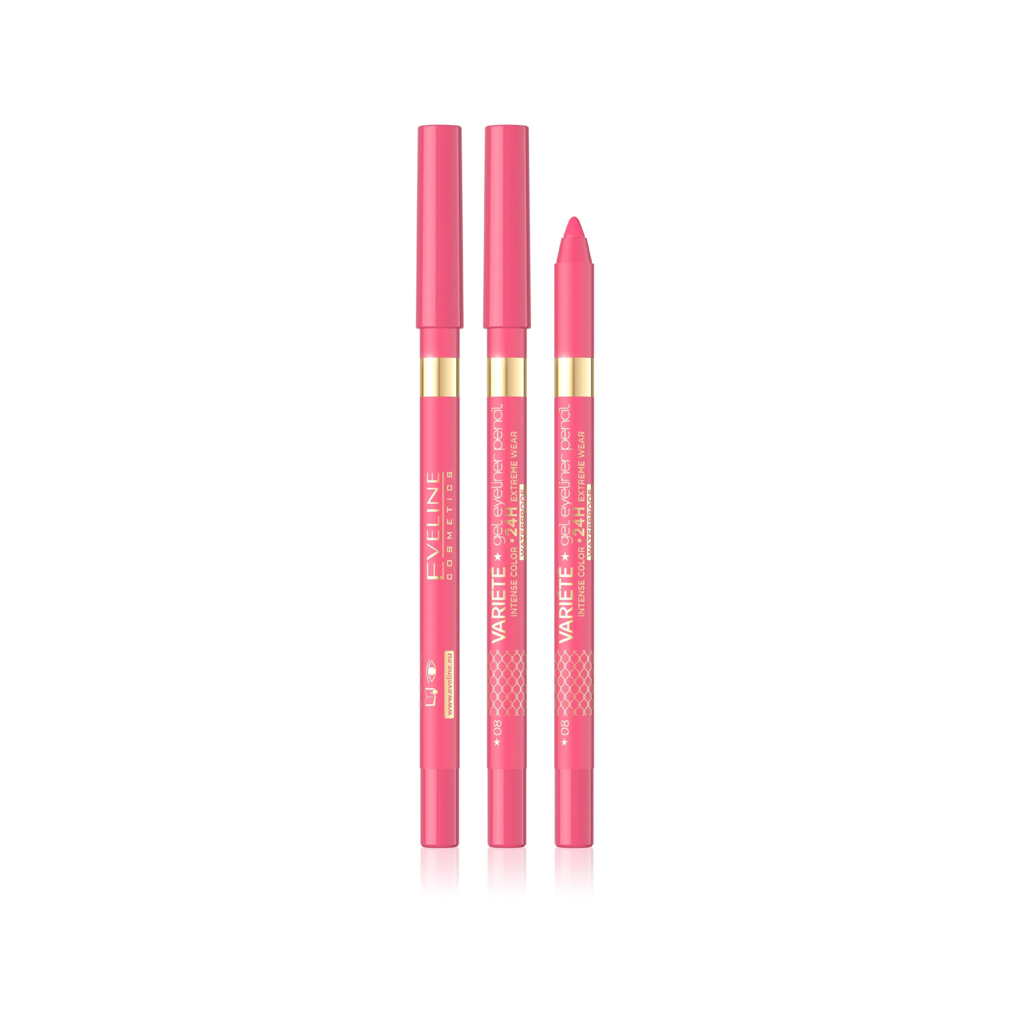 EVELINE VARIETE GEL EYELINER PENCIL 09 PINK | Best Price in Pakistan original skincare product Pakistan