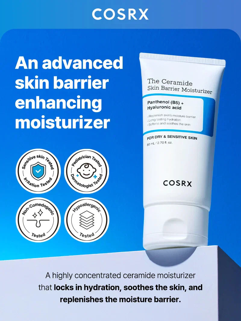 Cosrx | The Ceramide Skin Barrier Moisturizer 80Ml | Best Price in Pakistan original skincare product Pakistan مرکزی تصویر