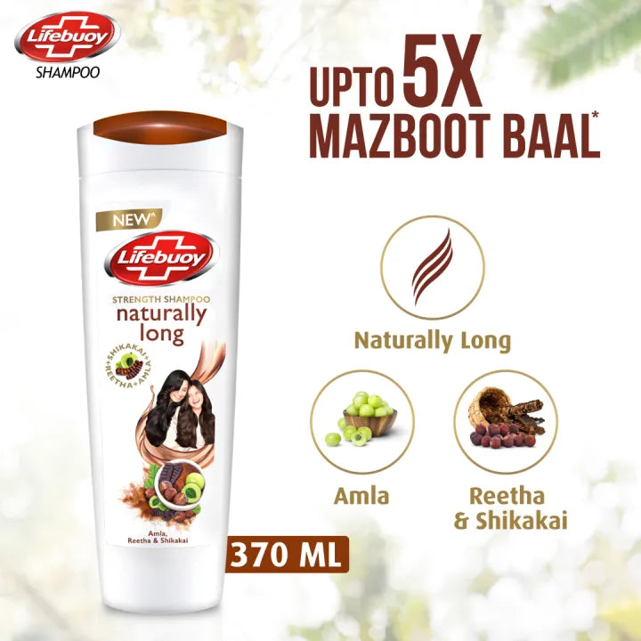 Lifebuoy | Naturally Long Shampoo | 375ml | Best Price in Pakistan original skincare product Pakistan