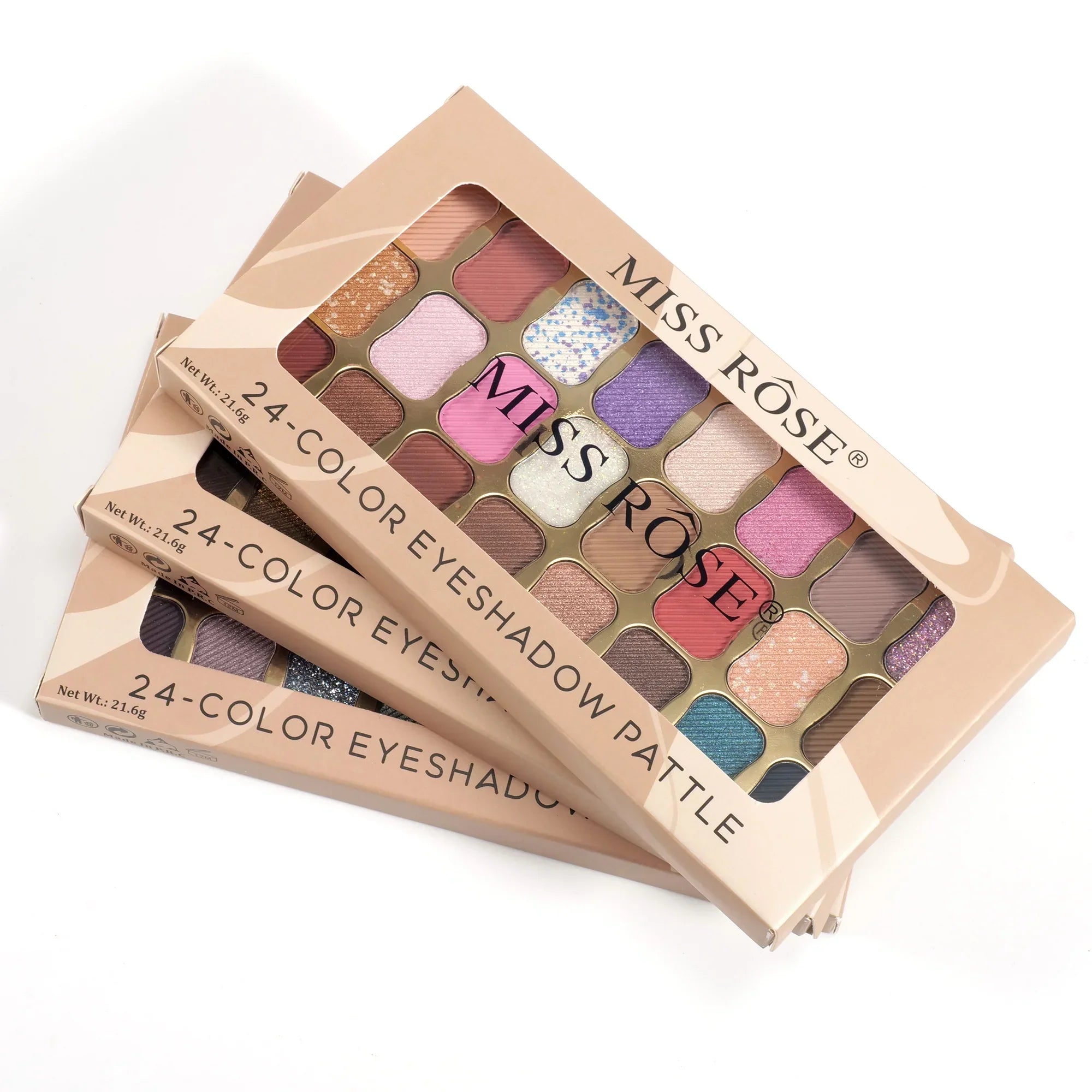 Miss Rose 24 Color Eyeshadow Pattle 21.6G | Best Price in Pakistan original skincare product Pakistan