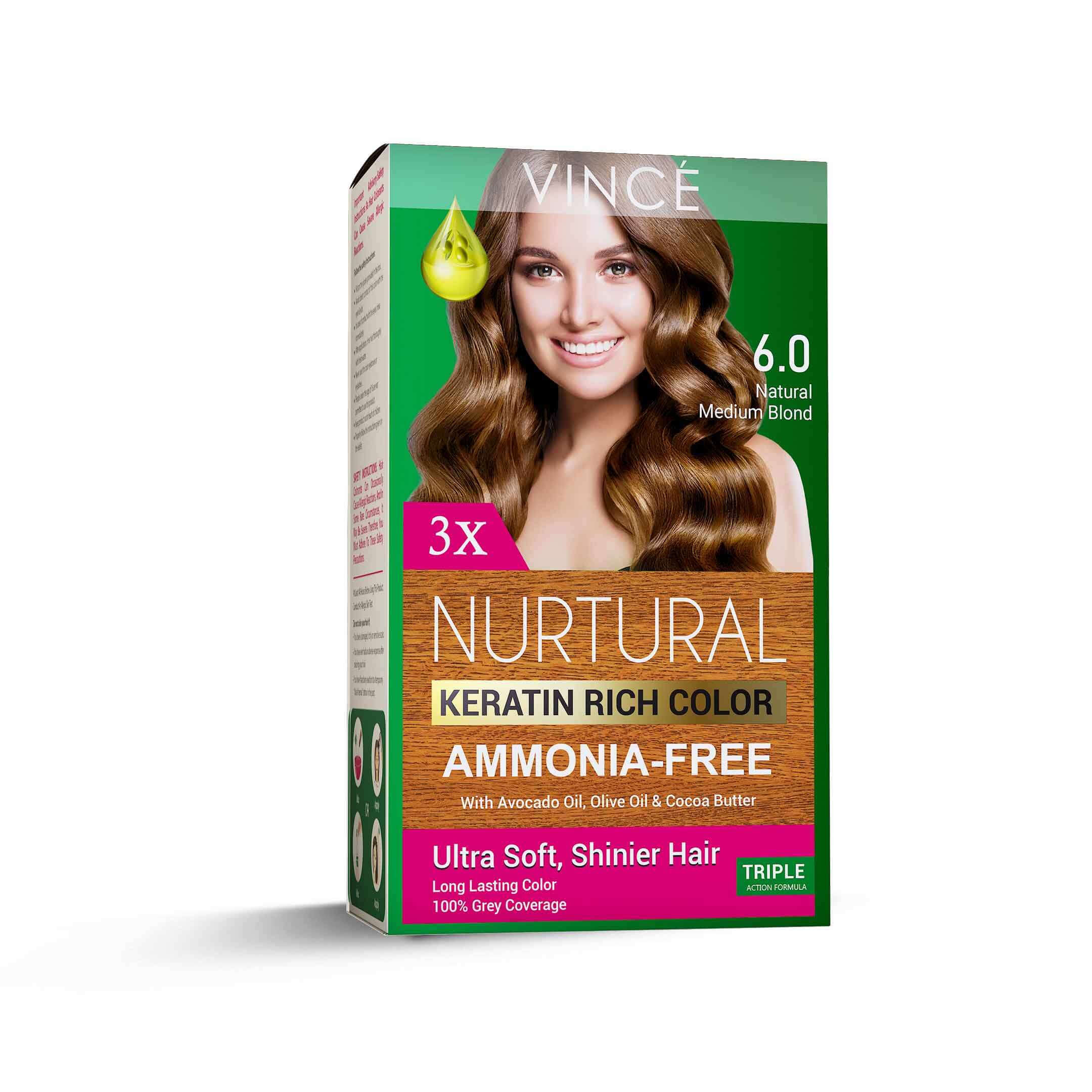 Vince | 6.0 | Natural Medium Blond | Nurtural Women Hair Color | Best Price in Pakistan original skincare product Pakistan Main image
