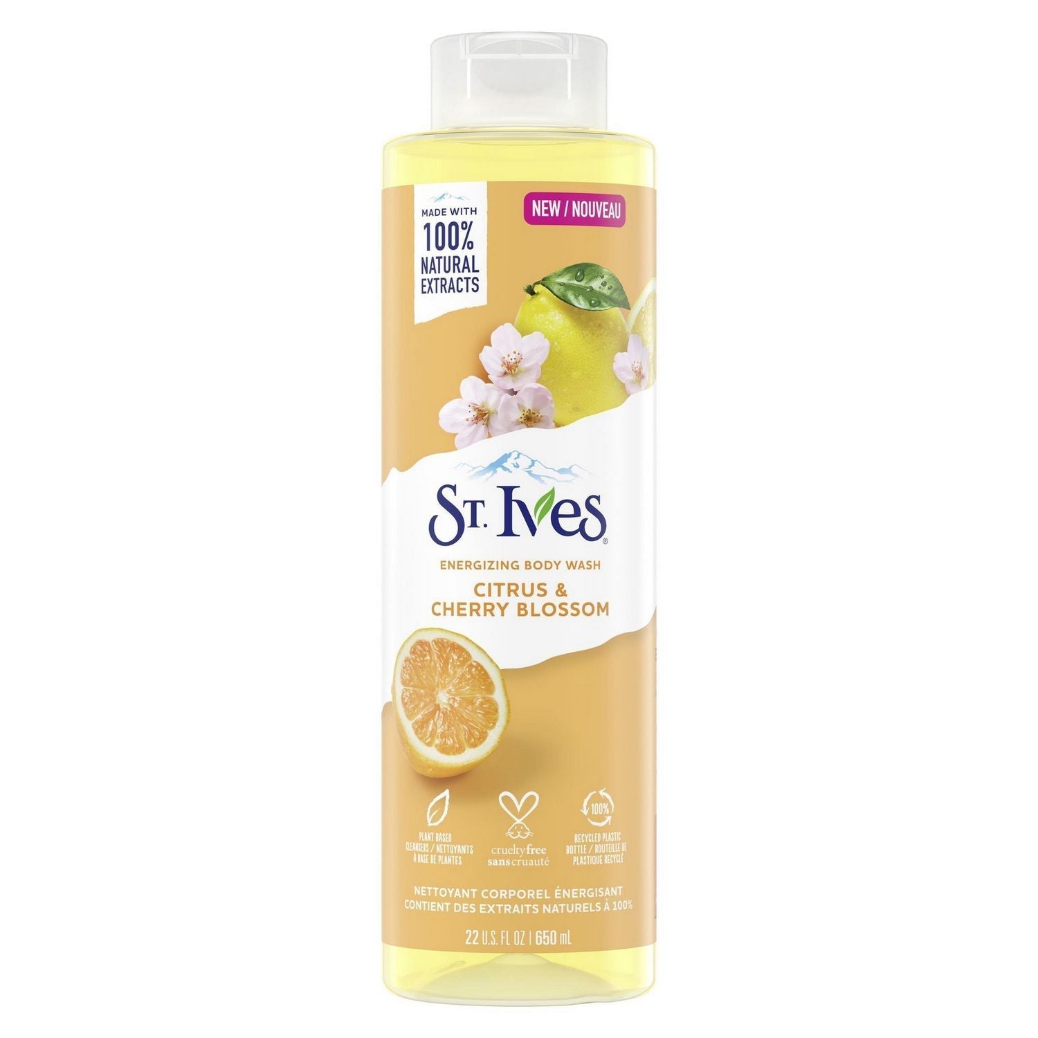 St.Ives | Citrus & Cherry Blossom Body Wash | 650ml | Best Price in Pakistan original skincare product Pakistan