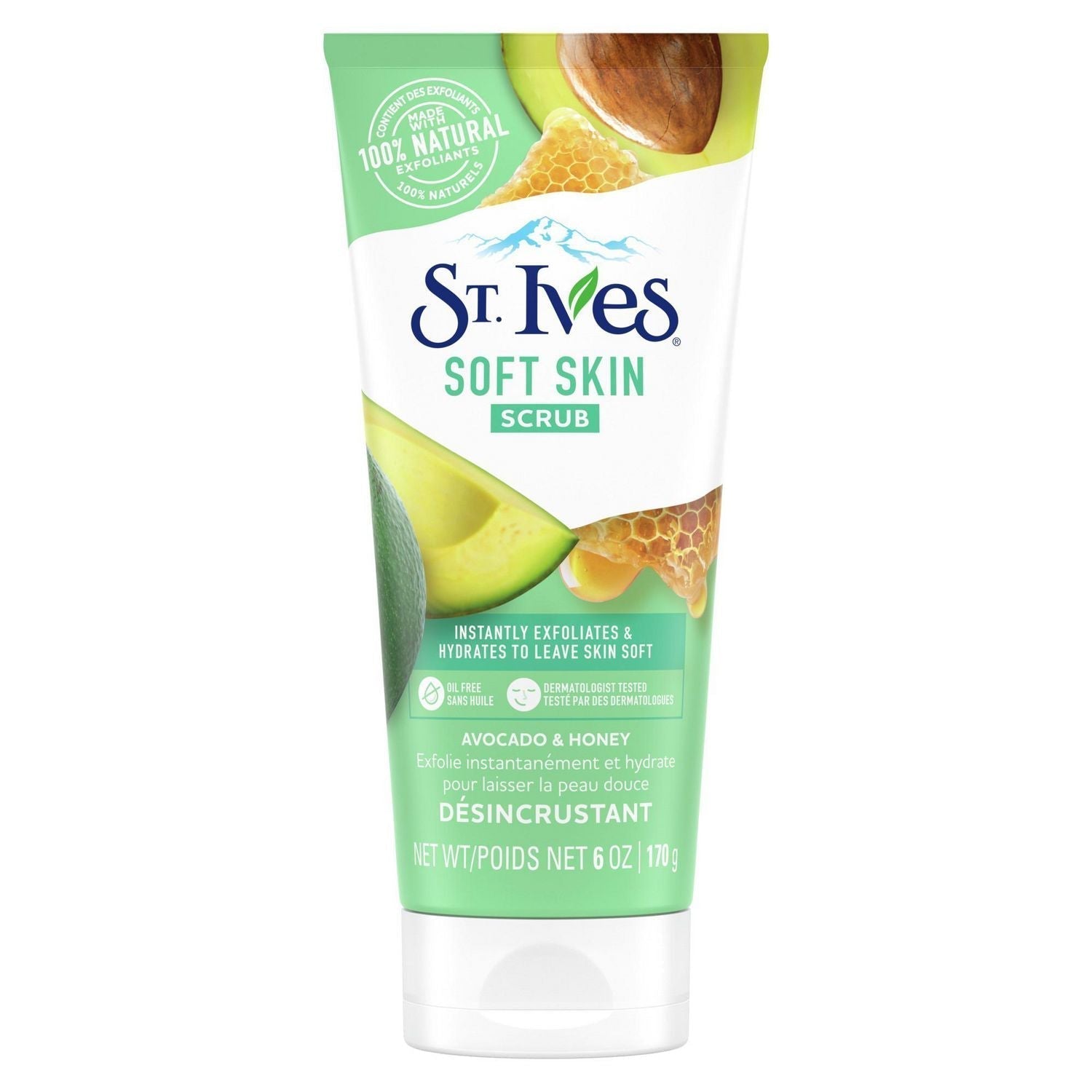 St.Ives | Avocado & Honey Scrub 170g | Best Price in Pakistan original skincare product Pakistan