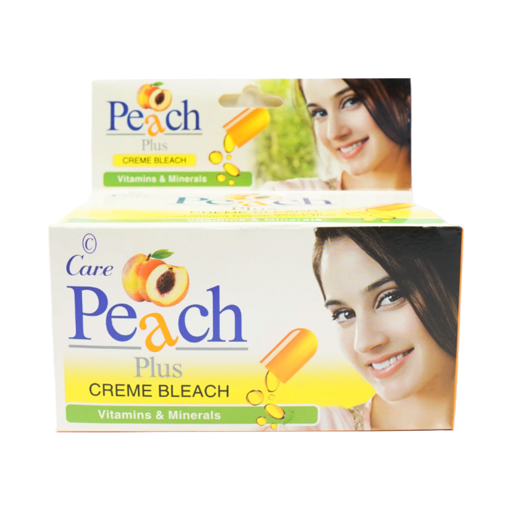 CARE PEACH PLUS CREME BLEACH 100ML | Best Price in Pakistan original skincare product Pakistan