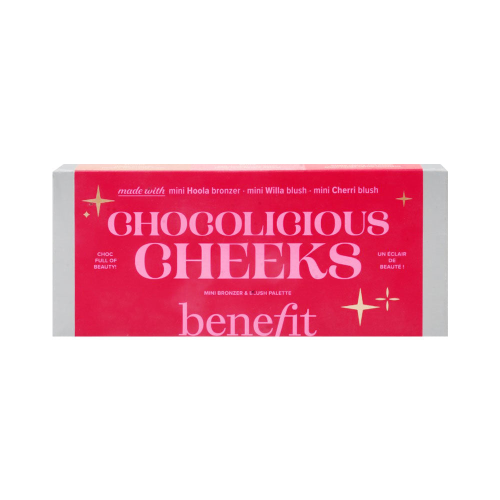 BENEFIT CHOCOLICIOUS CHEEKS MINI BRONZER & BLUSH PALETTE 7.5 | Best Price in Pakistan original skincare product Pakistan