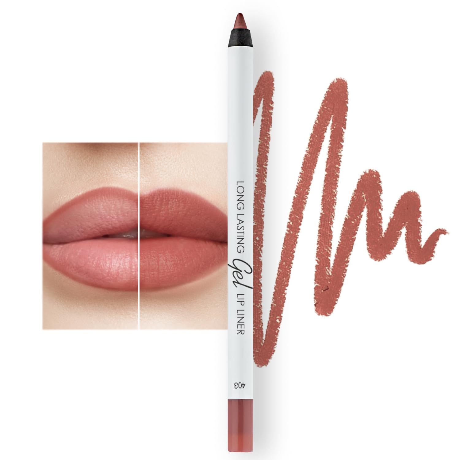 Lamel | Long Lasting Gel Lip Liner | 403 Burnt Ocher | Best Price in Pakistan original skincare product Pakistan