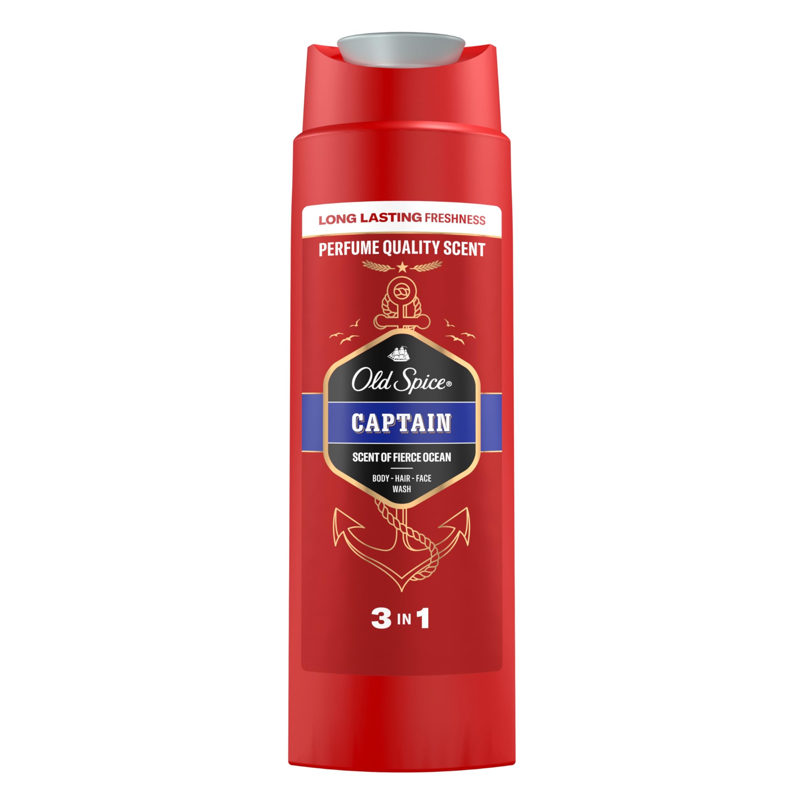 Old Spice | Shower Gel 3 in 1 Captain 400Ml | Best Price in Pakistan original skincare product Pakistan Main image