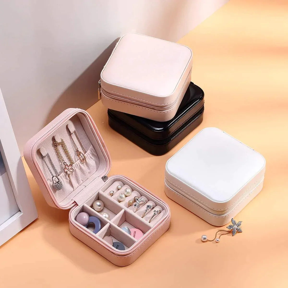 Portable Mini Jewellery Box | Best Price in Pakistan original skincare product Pakistan Main image