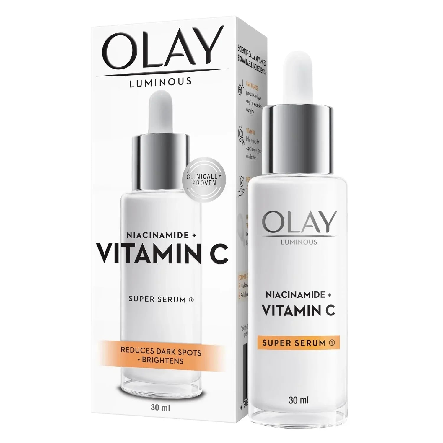 Olay | Luminous Niacinamide+ Vitamin C Super Serum | 30Ml | Best Price in Pakistan original skincare product Pakistan Main image
