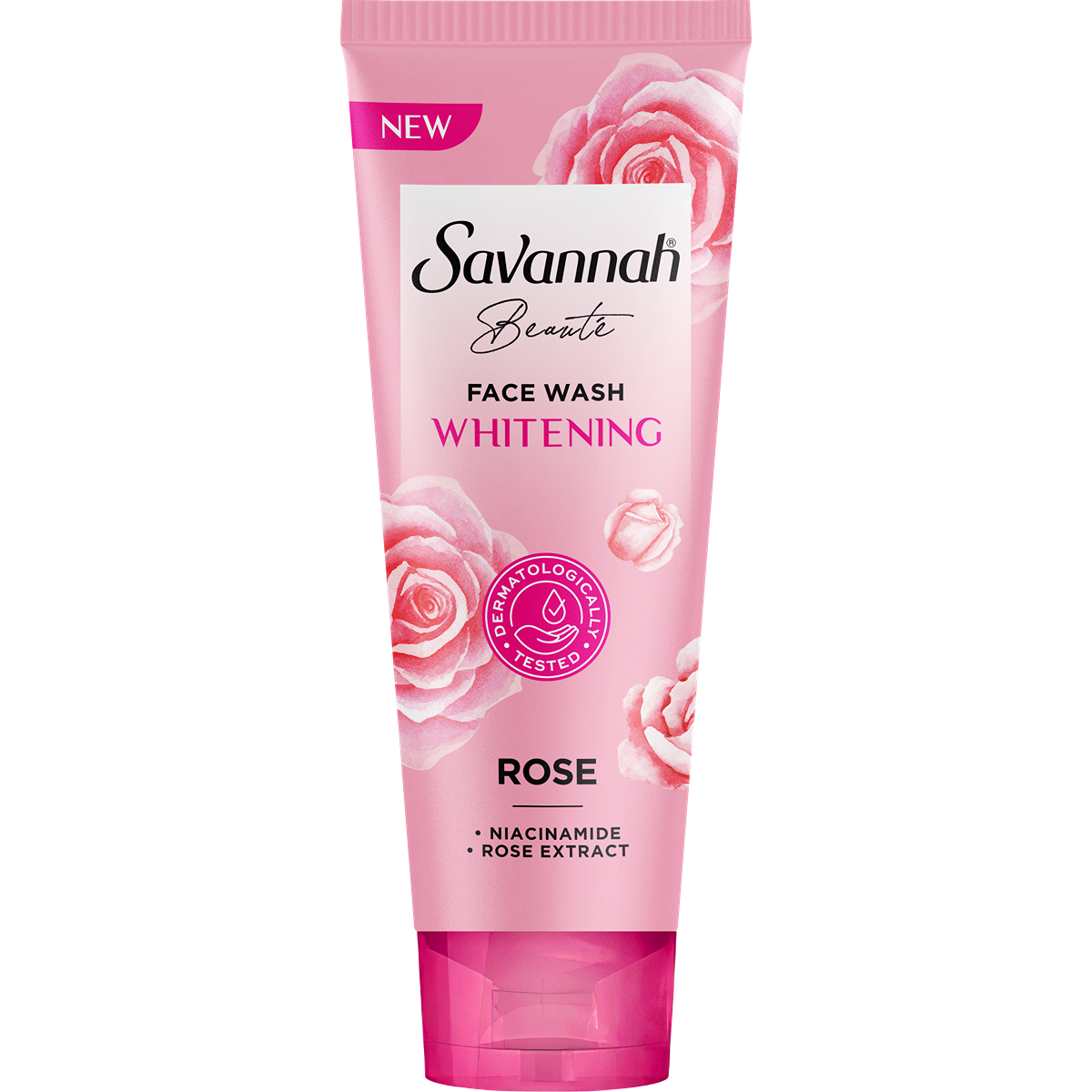 Savannah | Beauté Whitening Rose Facewash | 100 ml | Best Price in Pakistan original skincare product Pakistan