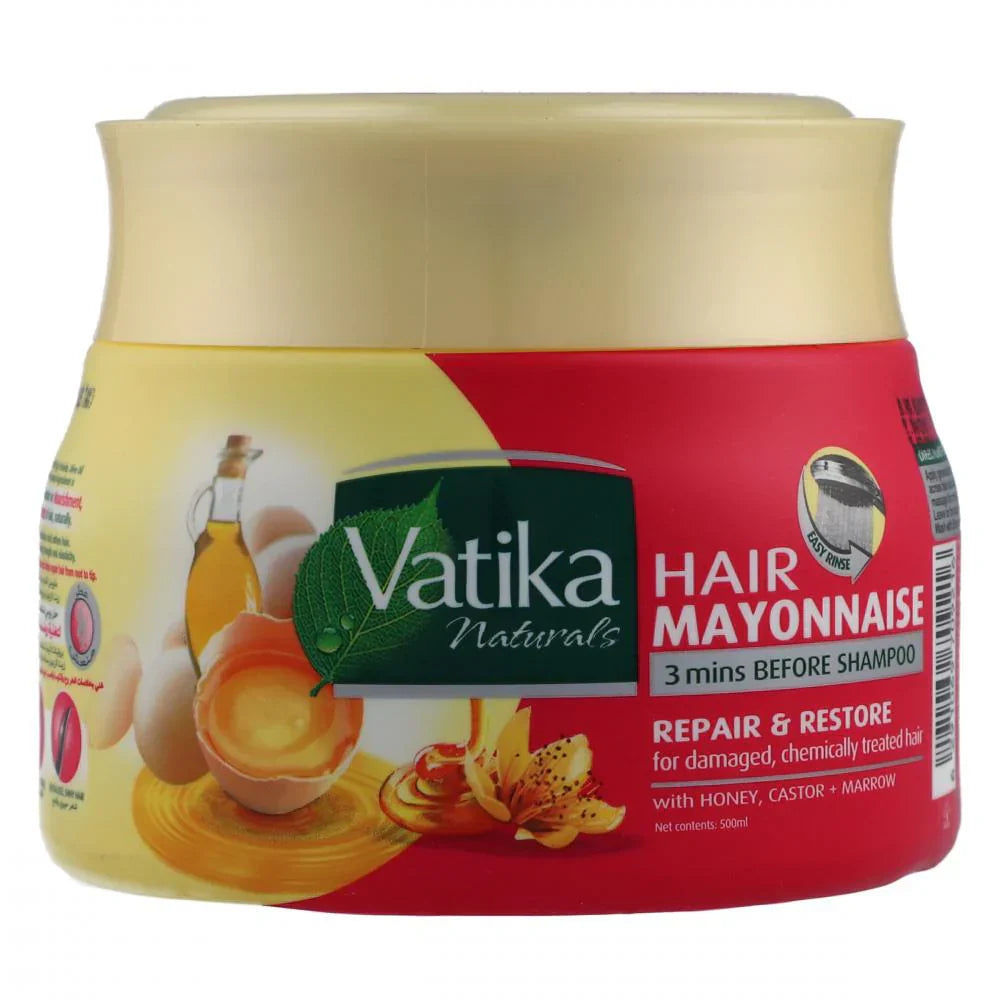 Vatika Hair Mayonnaise Repair And Restore 500Ml | Best Price in Pakistan original skincare product Pakistan