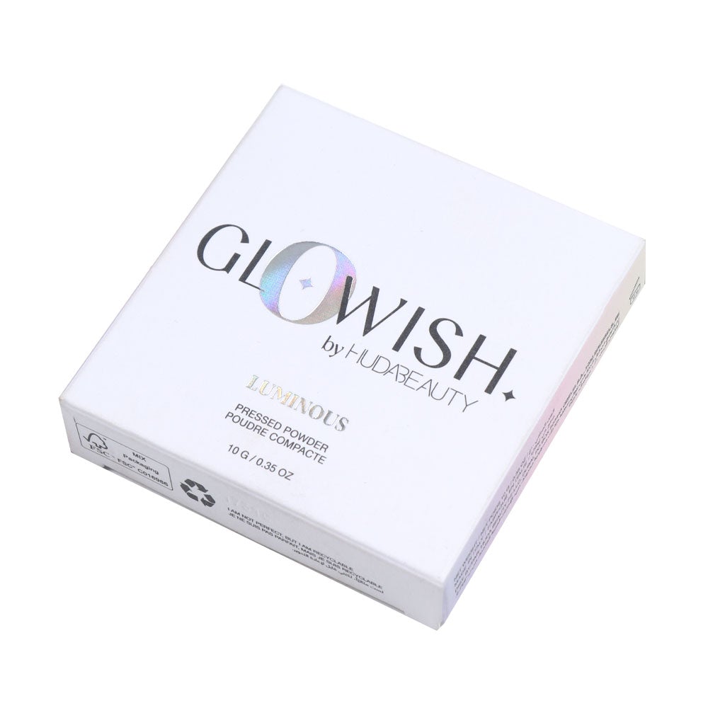 GLOW WISH LUMINOUS PRESSED POWDER 02 FAIR LIGHT 10G | Best Price in Pakistan original skincare product Pakistan Main image