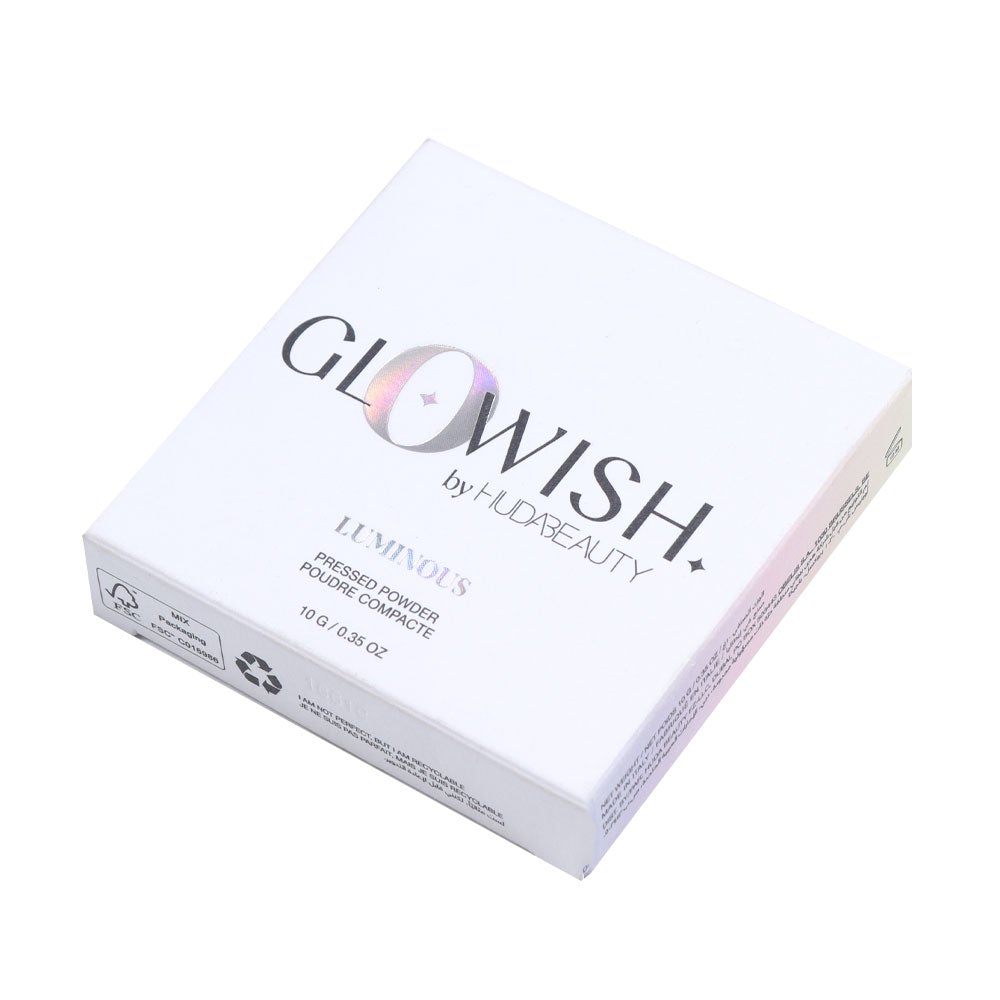 HUDA BEAUTY GLOW WISH LUMINOUS PRESSED POWDER 03 LIGHT 10G | Best Price in Pakistan original skincare product Pakistan Main image