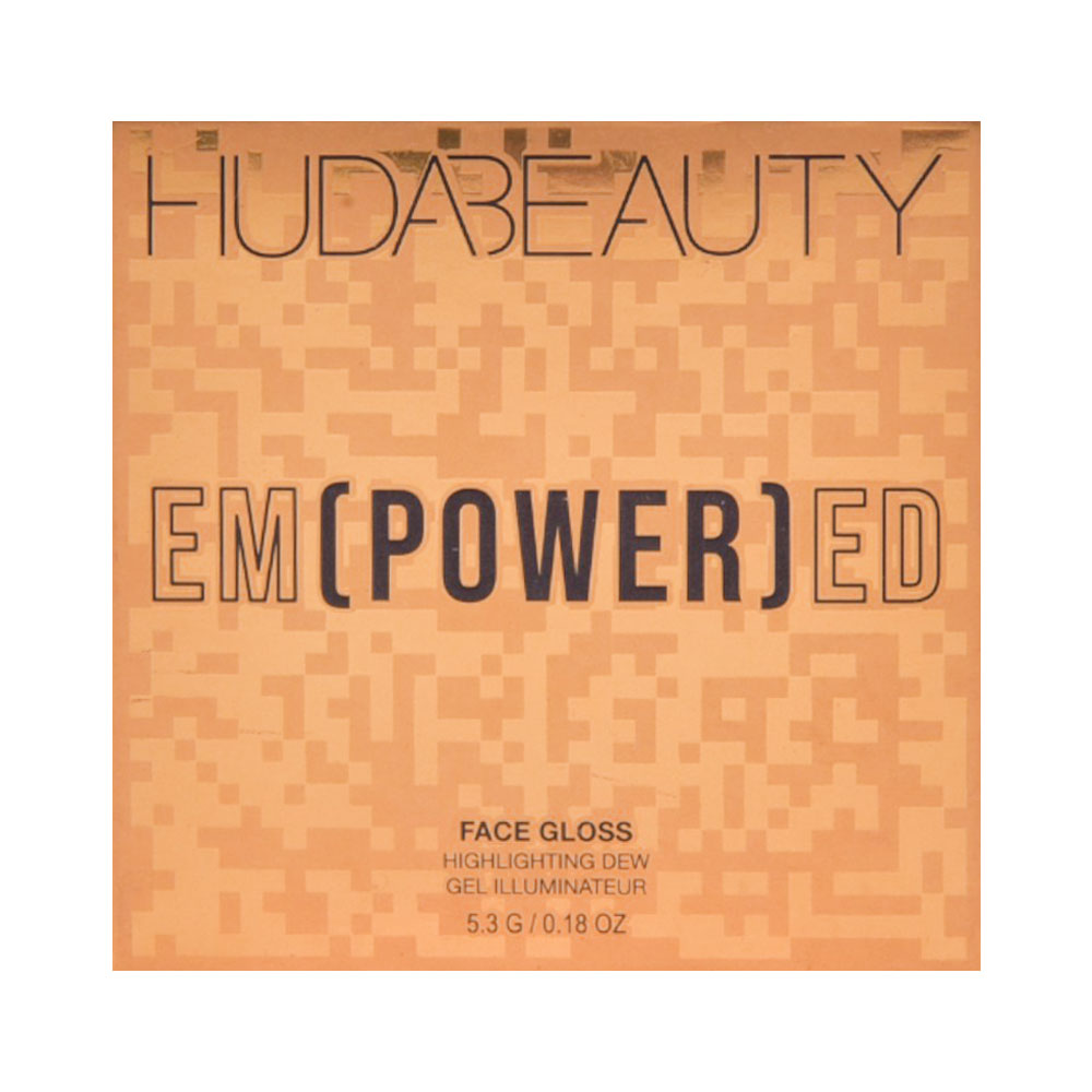 HUDA BEAUTY EMPOWERED FACE GLOSS HIGHLIGHTER DEW 5.3G | Best Price in Pakistan original skincare product Pakistan