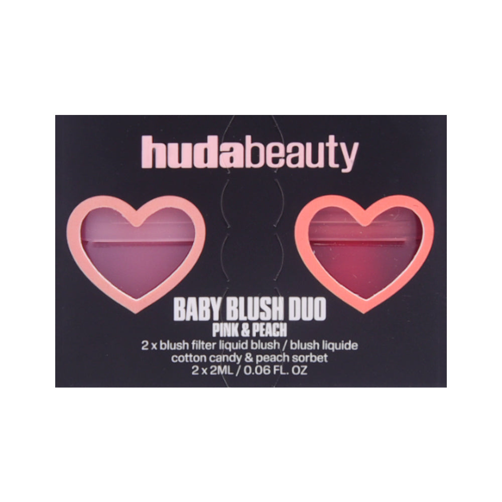 HUDA BABY BLUSH DUO PINK & PEACH 2ML | Best Price in Pakistan original skincare product Pakistan Main image