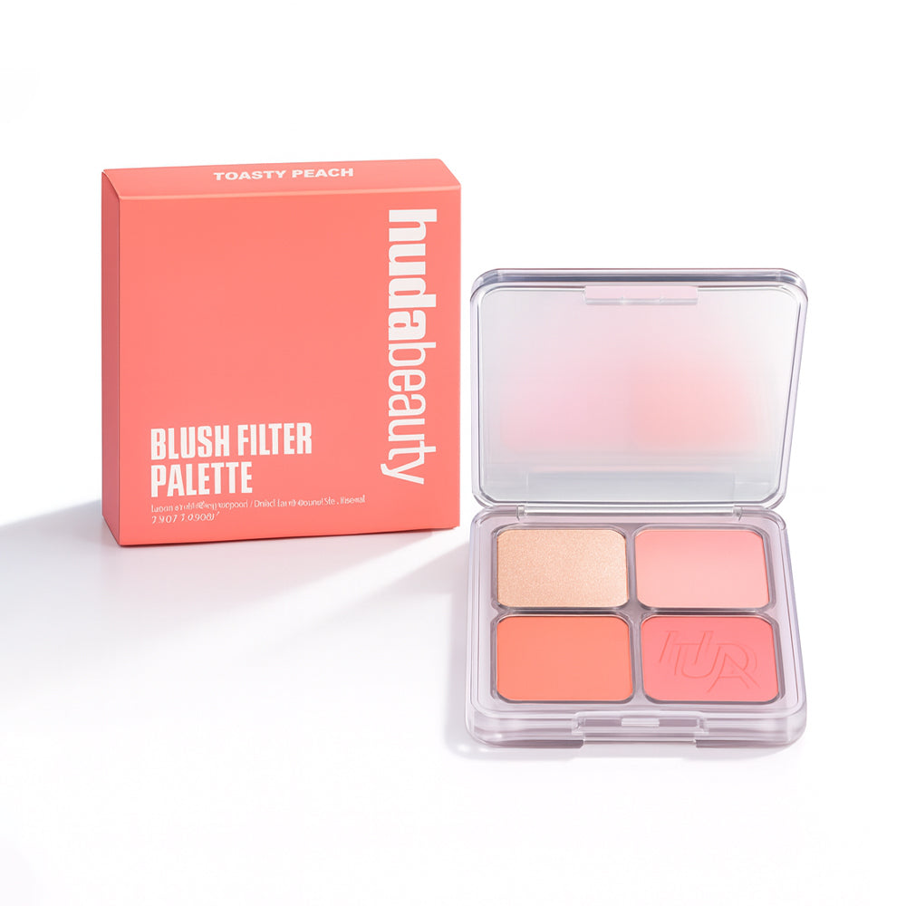 HUDA BLUSH FILTER BLUSH PALETTE TOASTY PEACH 7.5G | Best Price in Pakistan original skincare product Pakistan