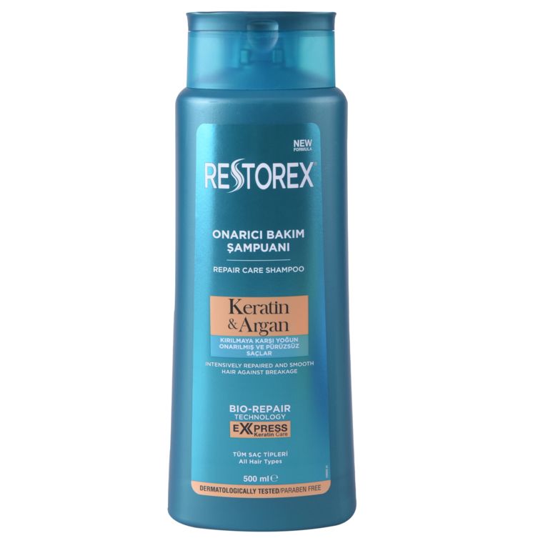 Restorex Keratin & Argan Aht Shampoo 500Ml | Best Price in Pakistan original skincare product Pakistan Main image