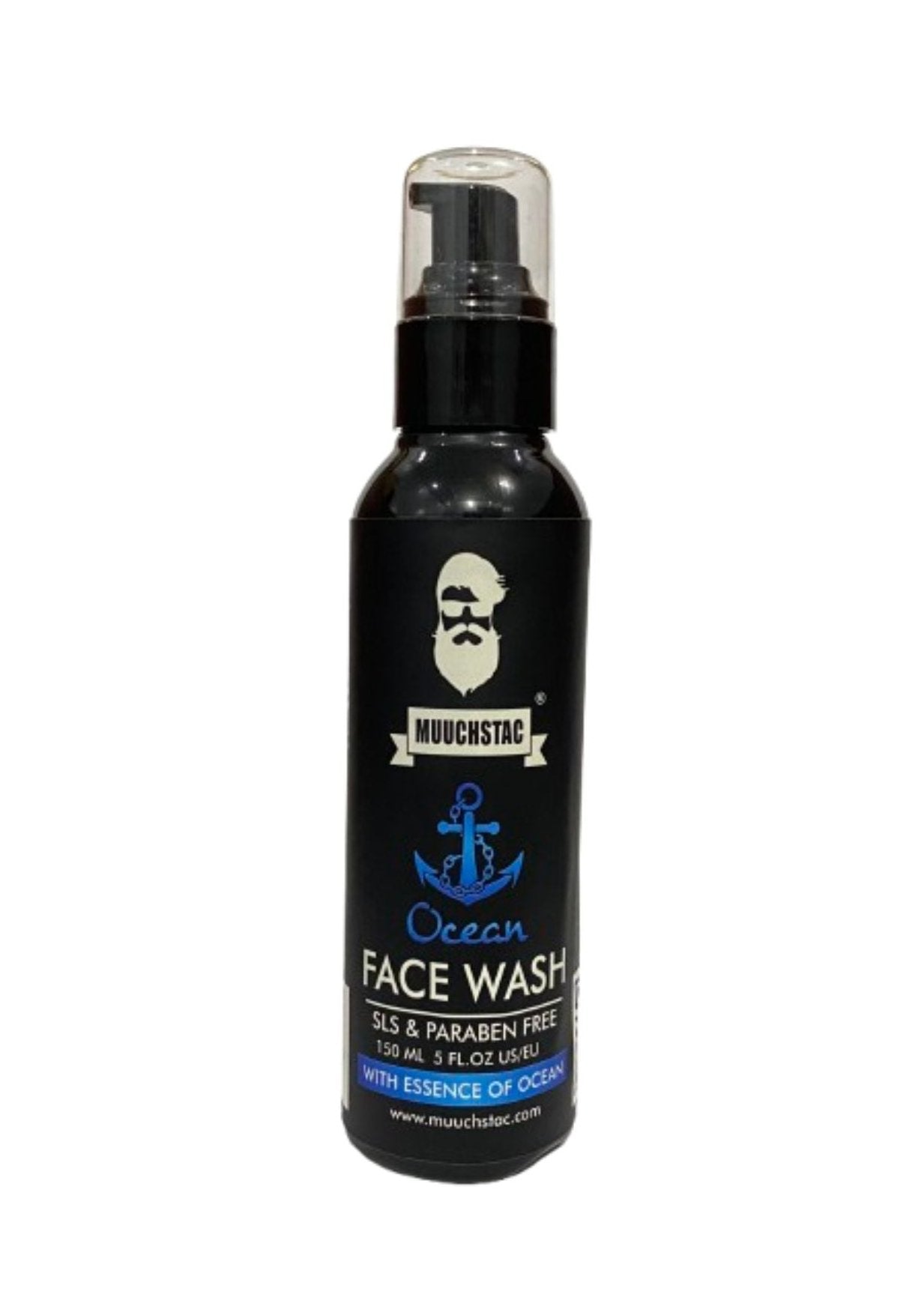 Muuchstac Ocean Face Wash for Men | 150ml | Fight Acne & Pimples | Best Price in Pakistan original skincare product Pakistan Main image