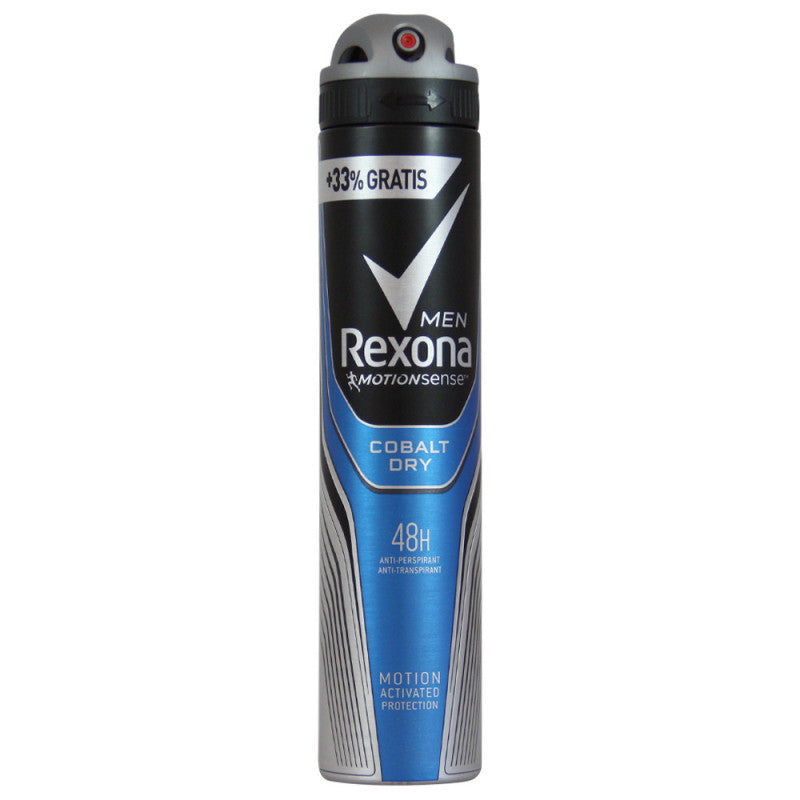 Rexona Deodorant Spray For Men Cobalt Dry 200Ml | Best Price in Pakistan original skincare product Pakistan