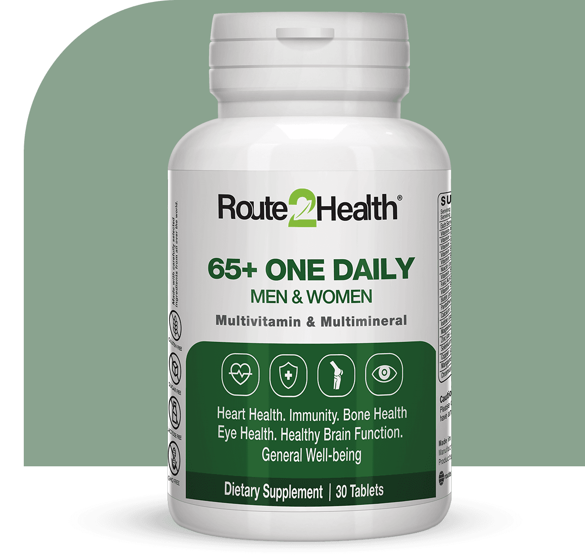 Route2Health 65+ One Daily | Best Price in Pakistan original skincare product Pakistan Main image